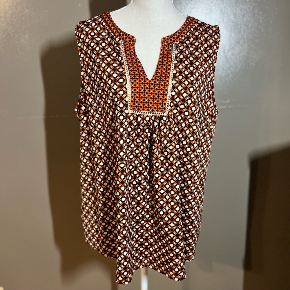 Faith and Joy Patterned Top